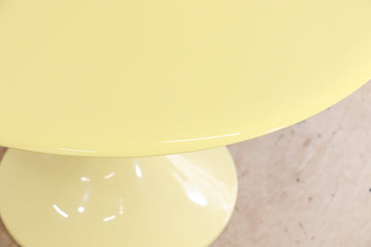 Cream Yellow Round Table