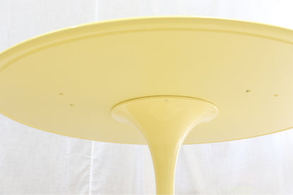 Cream Yellow Round Table