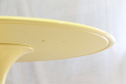 Cream Yellow Round Table